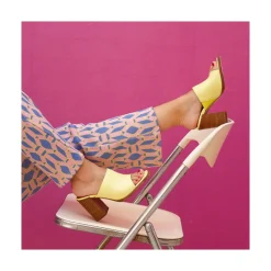ANGEL ALARCON Abba - Heeled Sandals<Vrouwen Mules