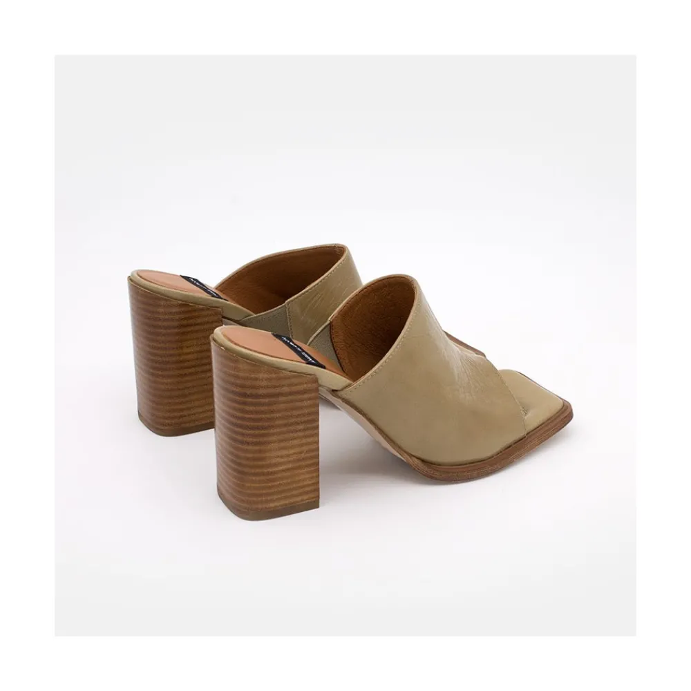 ANGEL ALARCON Abba - Heeled Sandals<Vrouwen Mules