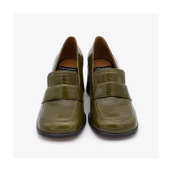 ANGEL ALARCON Abdul - Block Heeled Moccasin Pump With Rounded Toe<Vrouwen Pumps And High Heels