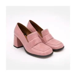 ANGEL ALARCON Abdul - Block Heeled Moccasin Pump With Rounded Shapes<Vrouwen Pumps And High Heels