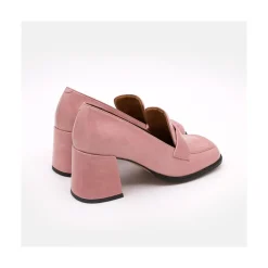 ANGEL ALARCON Abdul - Block Heeled Moccasin Pump With Rounded Shapes<Vrouwen Pumps And High Heels