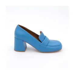 ANGEL ALARCON Abdul - Block Heeled Moccasin Pump With Rounded Shapes<Vrouwen Pumps And High Heels
