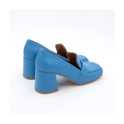 ANGEL ALARCON Abdul - Block Heeled Moccasin Pump With Rounded Shapes<Vrouwen Pumps And High Heels