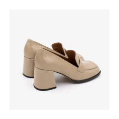 ANGEL ALARCON Abdul - Block Heeled Moccasin Pump With Rounded Toe<Vrouwen Pumps And High Heels