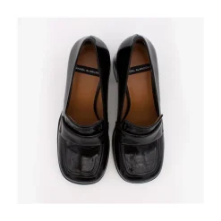 ANGEL ALARCON Abdul - Block Heeled Moccasin Pump With Rounded Toe<Vrouwen Pumps And High Heels