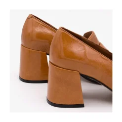 ANGEL ALARCON Abdul - Block Heeled Moccasin Pump With Rounded Toe<Vrouwen Pumps And High Heels