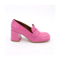 ANGEL ALARCON Abdul - Block Heeled Moccasin Pump With Rounded Shapes<Vrouwen Last Units