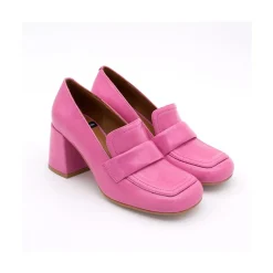 ANGEL ALARCON Abdul - Block Heeled Moccasin Pump With Rounded Shapes<Vrouwen Last Units