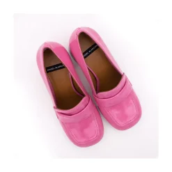 ANGEL ALARCON Abdul - Block Heeled Moccasin Pump With Rounded Shapes<Vrouwen Last Units
