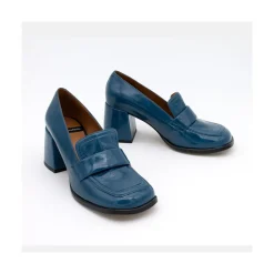 ANGEL ALARCON Abdul - Block Heeled Moccasin Pump With Rounded Shapes<Vrouwen Pumps And High Heels