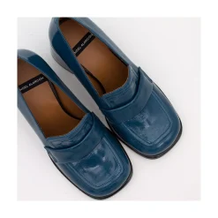 ANGEL ALARCON Abdul - Block Heeled Moccasin Pump With Rounded Shapes<Vrouwen Pumps And High Heels