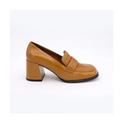 ANGEL ALARCON Abdul - Block Heeled Moccasin Pump With Rounded Shapes<Vrouwen Pumps And High Heels