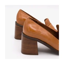 ANGEL ALARCON Abdul Mad - Block Heeled Moccasin Pump With Rounded Toe<Vrouwen Pumps And High Heels
