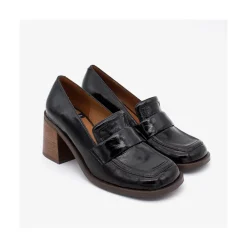 ANGEL ALARCON Abdul Mad - Block Heeled Moccasin Pump With Rounded Toe<Vrouwen Pumps And High Heels
