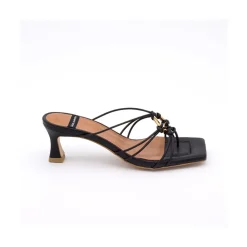 ANGEL ALARCON Alexia - Leather Strappy Sandals With Padded Insole<Vrouwen Last Units