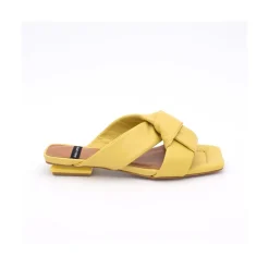 ANGEL ALARCON Amos - Padded Leather Flat Sandals<Vrouwen Last Units