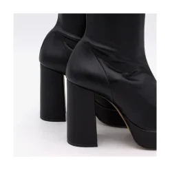 ANGEL ALARCON Anderson - Women S Leather Ankle Boots With High Heel & Platform<Vrouwen Heeled Shoes