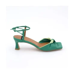 ANGEL ALARCON Brandy - Leather Sandals With Padded Insole<Vrouwen Sandals