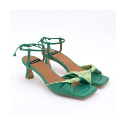 ANGEL ALARCON Brandy - Leather Sandals With Padded Insole<Vrouwen Sandals