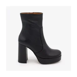 ANGEL ALARCON Cadeo - Women S Leather Ankle Boots With High Heel & Platform<Vrouwen Last Units
