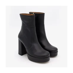 ANGEL ALARCON Cadeo - Women S Leather Ankle Boots With High Heel & Platform<Vrouwen Last Units
