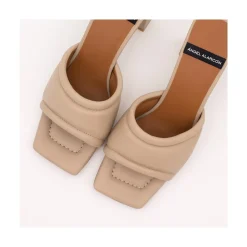 ANGEL ALARCON Capucine - Leather Foamed High Heel Mule<Vrouwen Last Units