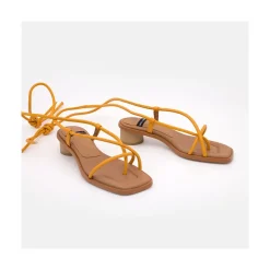 ANGEL ALARCON Christie - Lace-Up Foamed Sandals<Vrouwen Sandals