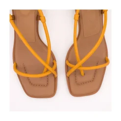 ANGEL ALARCON Christie - Lace-Up Foamed Sandals<Vrouwen Sandals