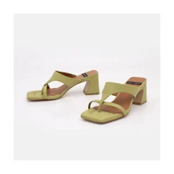 ANGEL ALARCON Claudine - Leather Low Heel Sandal<Vrouwen Sandals
