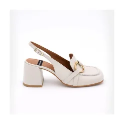 ANGEL ALARCON Damita - Leather Slingback Pump With Blok Heel<Vrouwen Last Units