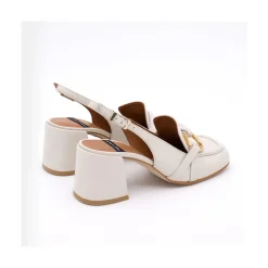 ANGEL ALARCON Damita - Leather Slingback Pump With Blok Heel<Vrouwen Last Units