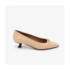 ANGEL ALARCON Darcy - Leather Pointed Toe Pump With Low Heel<Vrouwen Pumps And High Heels