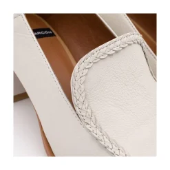 ANGEL ALARCON Deneuve - Heeled Leather Loafer<Vrouwen Mules