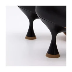 ANGEL ALARCON Dennis - D Orsay Leather Sandals With Desing Cone Heel<Vrouwen Sandals