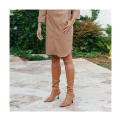 ANGEL ALARCON Fancy - Strech Pointed Toe High Heel Boots<Vrouwen Heeled Shoes