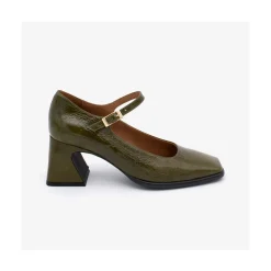 ANGEL ALARCON Faray - Leather Heeled Mary Jane Shoes<Vrouwen Last Units