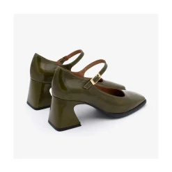 ANGEL ALARCON Faray - Leather Heeled Mary Jane Shoes<Vrouwen Last Units