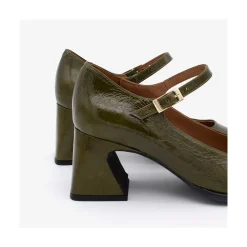 ANGEL ALARCON Faray - Leather Heeled Mary Jane Shoes<Vrouwen Last Units