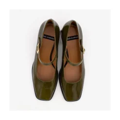 ANGEL ALARCON Faray - Leather Heeled Mary Jane Shoes<Vrouwen Last Units