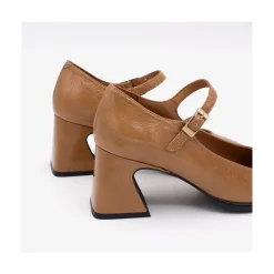 ANGEL ALARCON Faray - Leather Heeled Mary Jane Shoes<Vrouwen Last Units