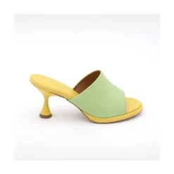 ANGEL ALARCON Galas - Heeled Mule With Padded Insole<Vrouwen Mules