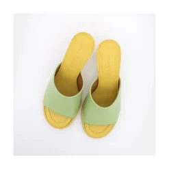 ANGEL ALARCON Galas - Heeled Mule With Padded Insole<Vrouwen Mules