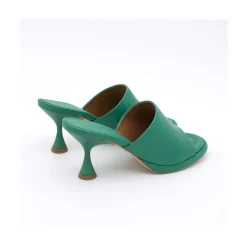 ANGEL ALARCON Galas - Heeled Mule With Padded Insole<Vrouwen Mules