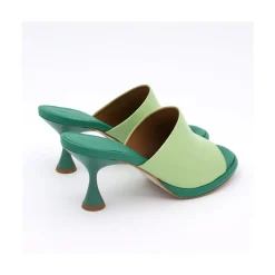 ANGEL ALARCON Galas - Heeled Mule With Padded Insole<Vrouwen Mules