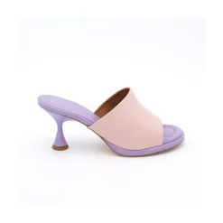 ANGEL ALARCON Galas - Heeled Mule With Padded Insole<Vrouwen Mules