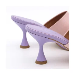 ANGEL ALARCON Galas - Heeled Mule With Padded Insole<Vrouwen Mules