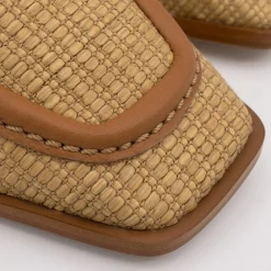 ANGEL ALARCON Gena - Raffia Loafer Women S Shoes<Vrouwen Last Units