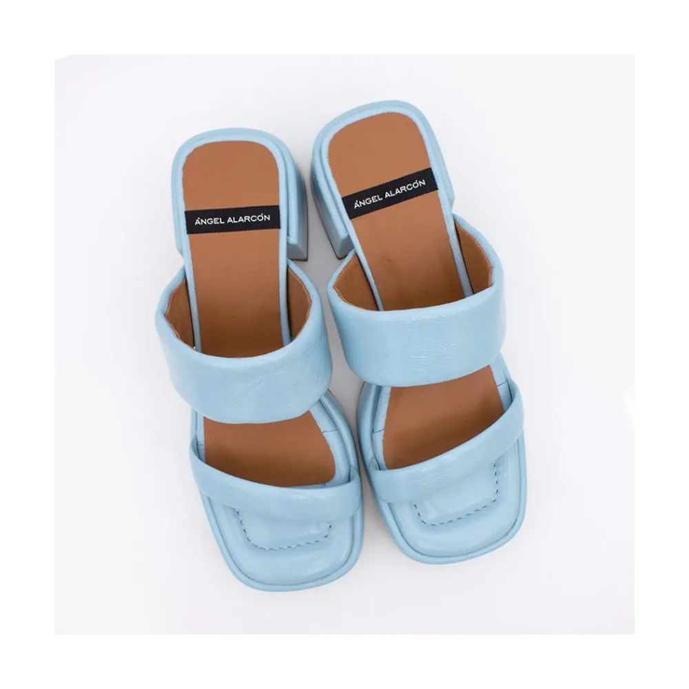 ANGEL ALARCON Geri - Platform & Block Heels Foamed Sandals<Vrouwen Last Units