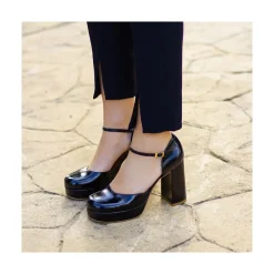 ANGEL ALARCON Gloria - D Orsay Platform With Block Heel<Vrouwen Heeled Shoes
