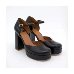 ANGEL ALARCON Gloria - D Orsay Platform With Block Heel<Vrouwen Heeled Shoes